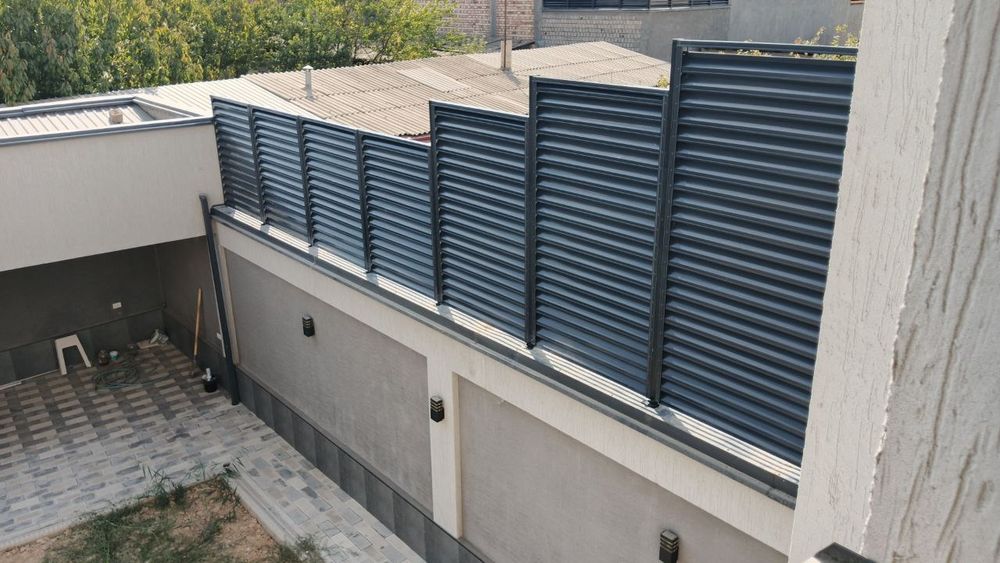 Металлические жалюзи заборы | Высокое качество