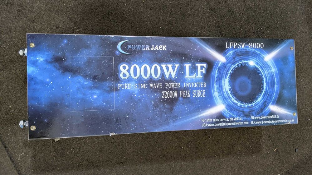 Invertor sinus pur 12v, 8000w continuu , 32000w varfuri