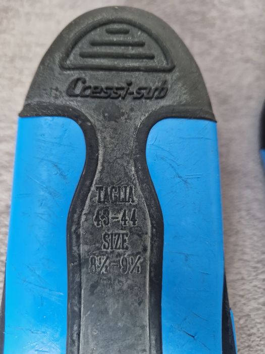 Aripioare (labe) de scufundări Cressi Light albastru-negre - 43/44