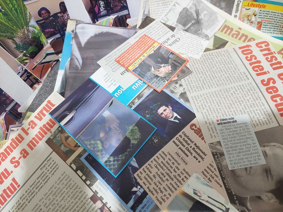 Colectie gigant de articole cu Cristi Chivu