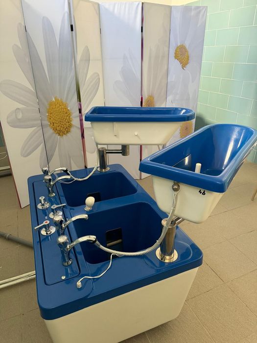 Băi galvanice 4 celule – stare foarte bună – echipament fizioterapie