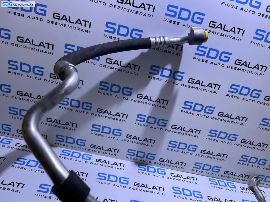 Furtun Conducta Compresor Radiator AC Aer Conditionat Clima Audi A3 8P 2.0 TDI BKD AZV BUY 2004 - 2008 Cod 1K0820743AM [D0675]