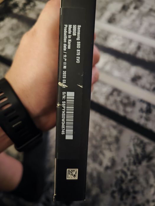 Samsung EVO 870 500gb NOU SIGILAT model MZ-77E500