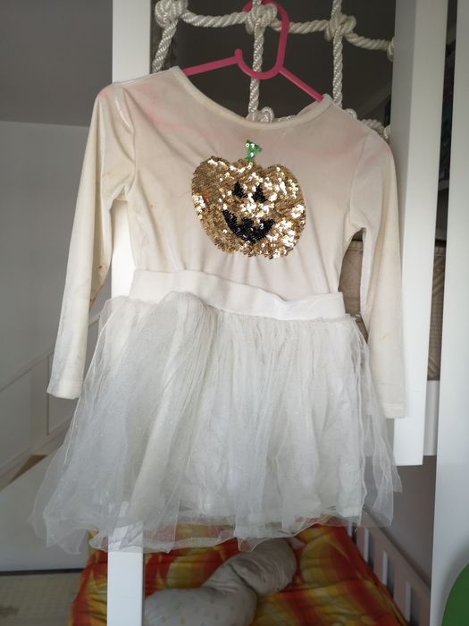 Rochie paiete tulle fete fetite H&M Zara Mango 2-3 98 104