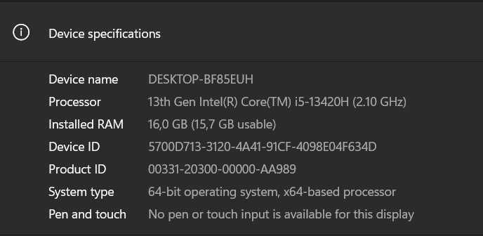 Laptop ACER Nitro V 15