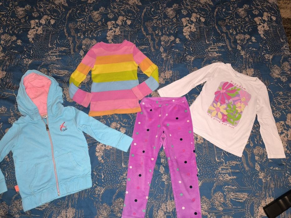 Детски лот дрешки 110 см Next,Zara,Baby Gap