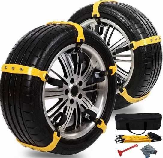 Пластмасови вериги за сняг PVC за 14", 15", 16", 17", 18" -За две гуми