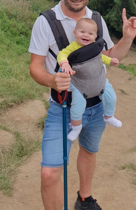 Marsupiu drumetie copii 3-15 kg