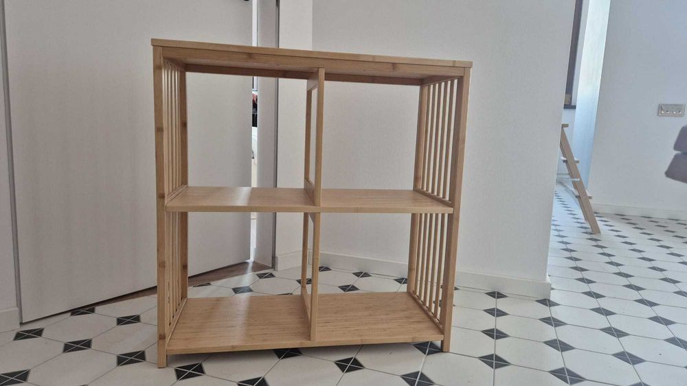 Comoda Jysk Ballum lemn bambus 4 rafturi