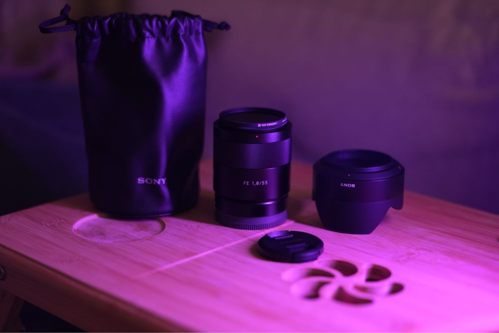 Sony FE 55mm f/1.8 Sonnar T* ZA твърд обектив за sony E mount