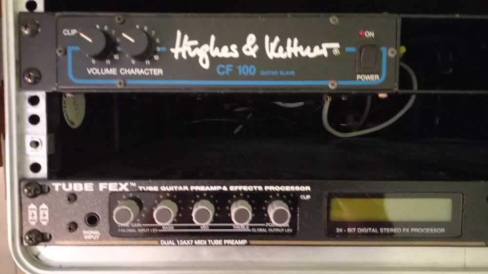 Peavey Tube Fex предусилвател + Hughes & Kettner усилвател на мощност