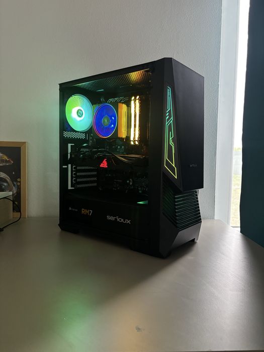 Calculator/ PC Gaming• Ryzen 5• Placa video 8Gb• 16gb ram RGB 3200 Mhz•