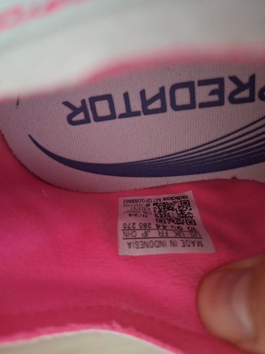 Чисто нови мъжки стоножки Adidas Predator, 44 номер