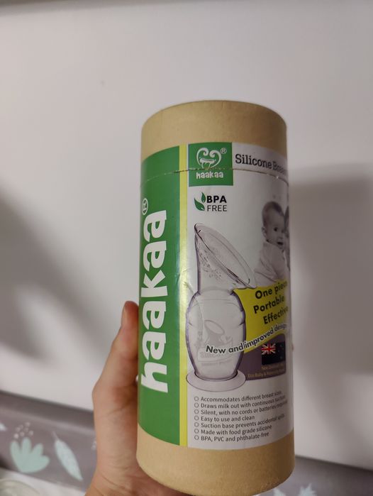 Pompa manuala silicon haakaa