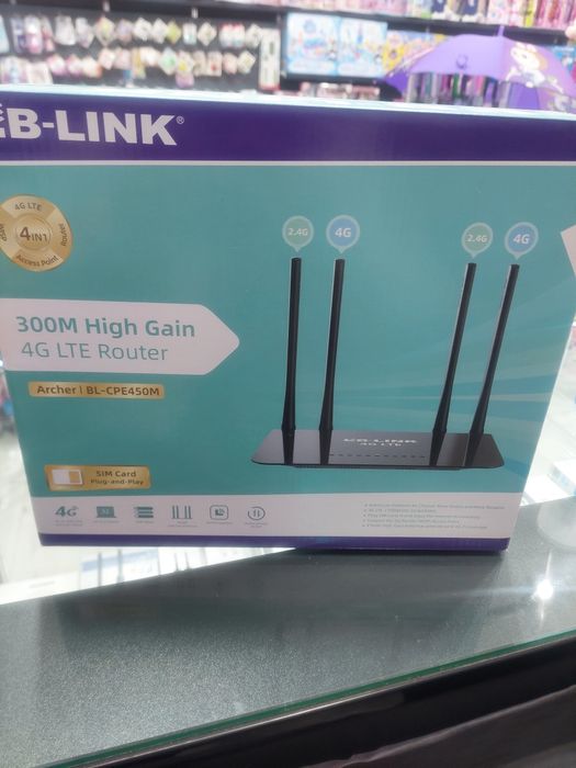 Wi fi 4G Роутер LB-link сим карта