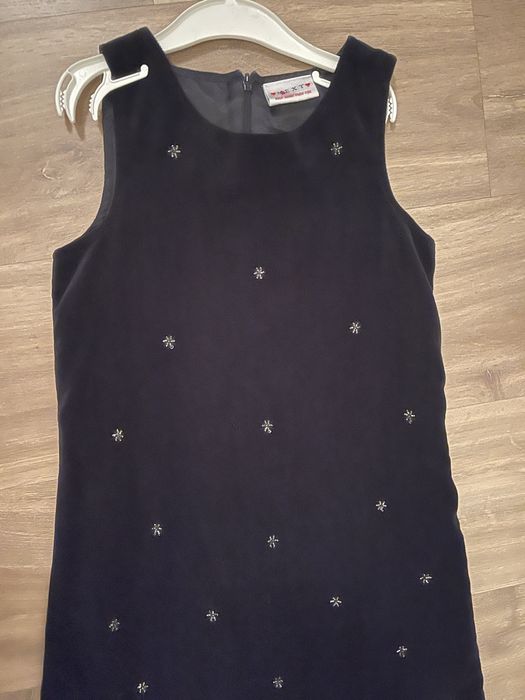 Rochita catifea fetita 8 ani 128 cm marca NEXT