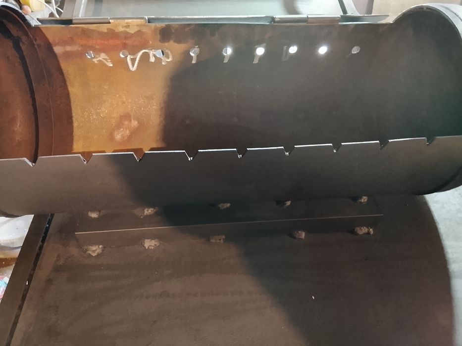 Мангал с под казаником в сборе