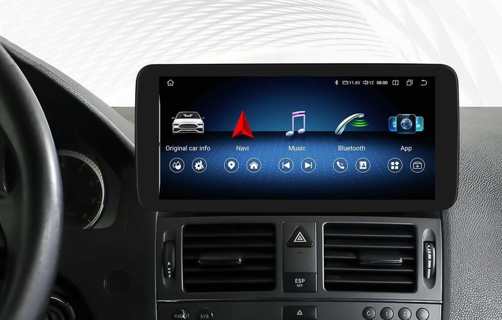 Mercedes C class W204 [2006-2011] 10.25" Мултимедия Навигация Android