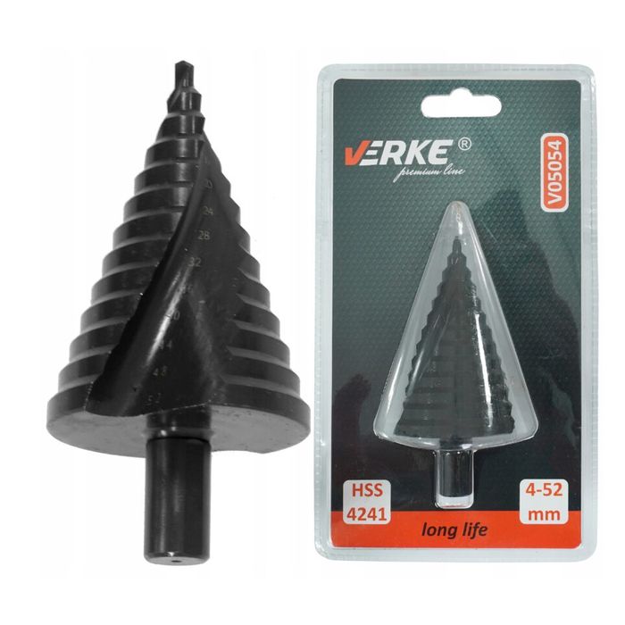 Burghiu conic 4-52mm Verke