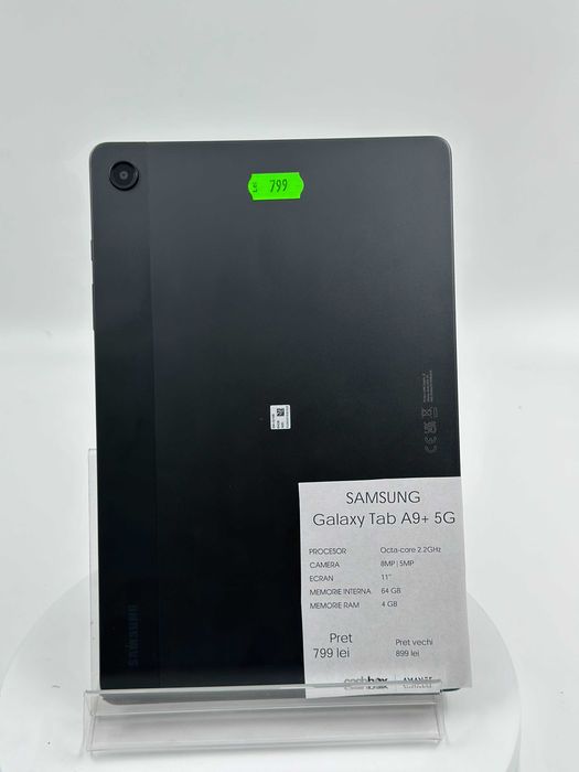 Samsung Tab A9+ 5G 64GB Garantie 24 Luni CashBox