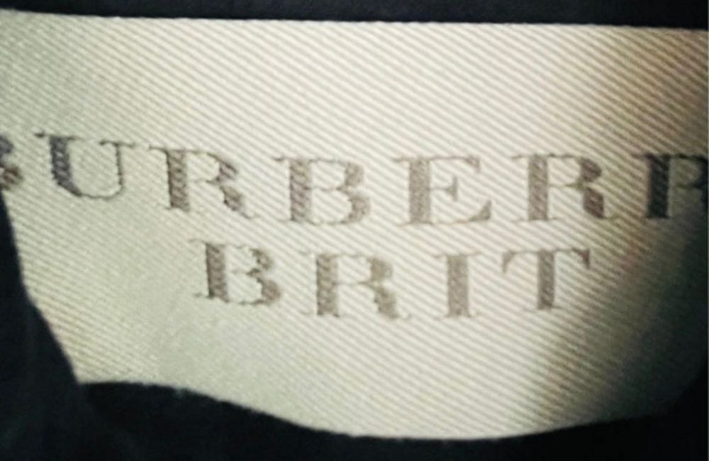 Geaca piele intoarsa  Burberry vintage unicat