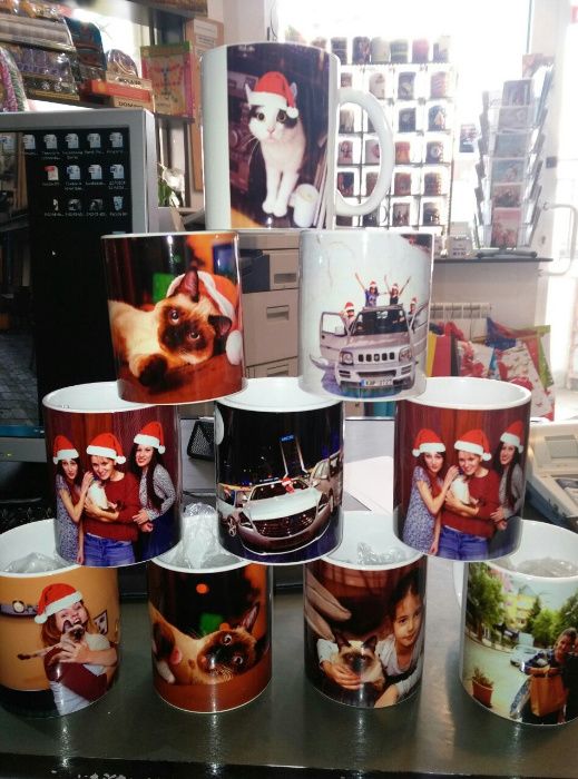 Чаша със снимка или надпис - 5,11 евро