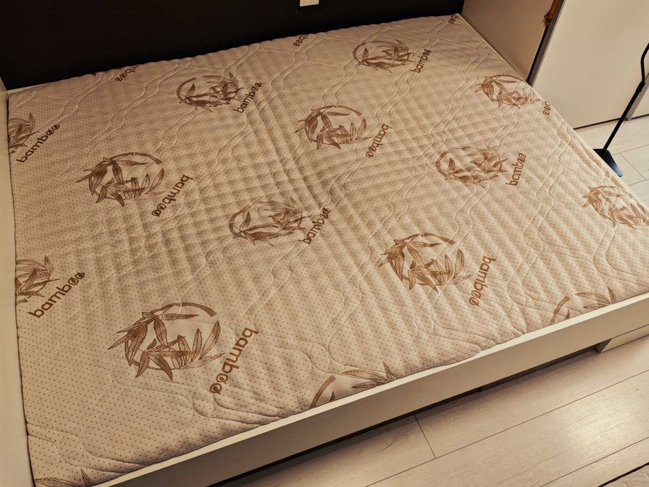 Топ матрак SleepMode Bamboo Massage 160x200 см, 8 см, 10/10 като нов
