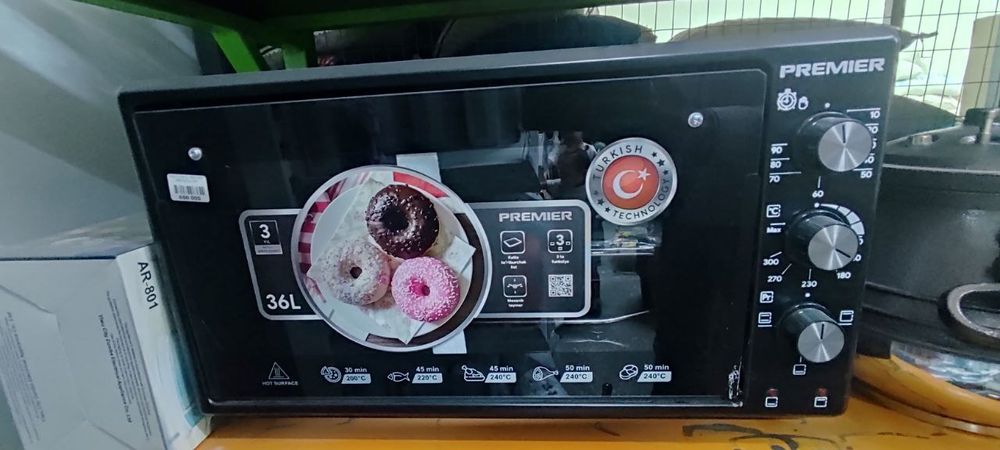 Premier Elektr Pechi – 36 Litr (Turkiya Texnologiyasi)