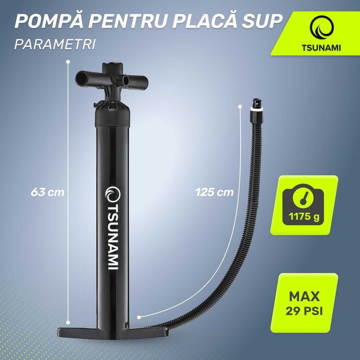 Pompă manuală de înaltă presiune SUP paddle board