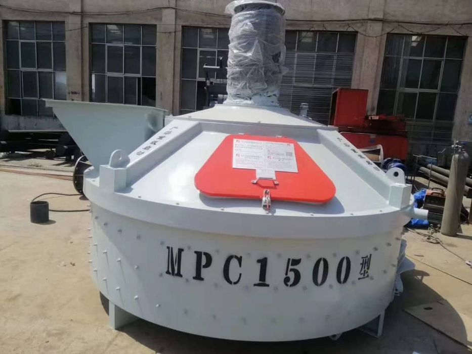 Бетон мешалка в Узбекитане . Бетоносмеситель MP1000.   50-60м3/час