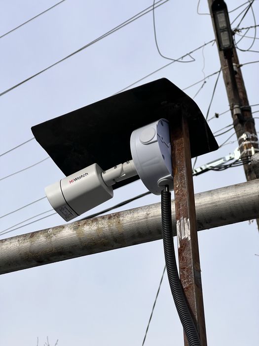 Установка видеонаблюдения