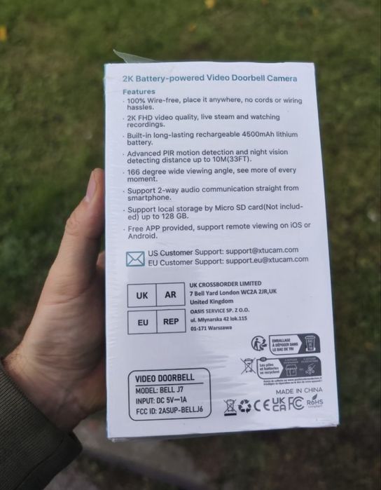 Interfon video wireless