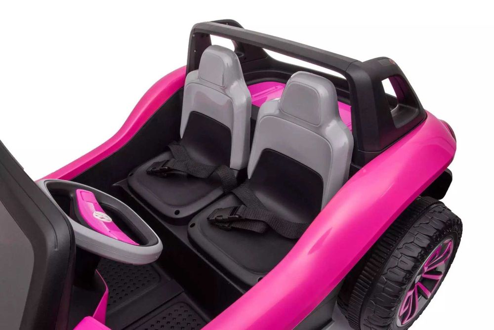 Masinuta electrica pentru 2 copii VW ID Buggy 2x 45W 12V Pink