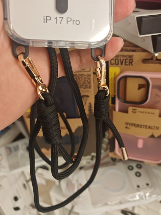 IPhone 17 Pro,17 Pro Max  Magsafe гърбове с връзка през рамо