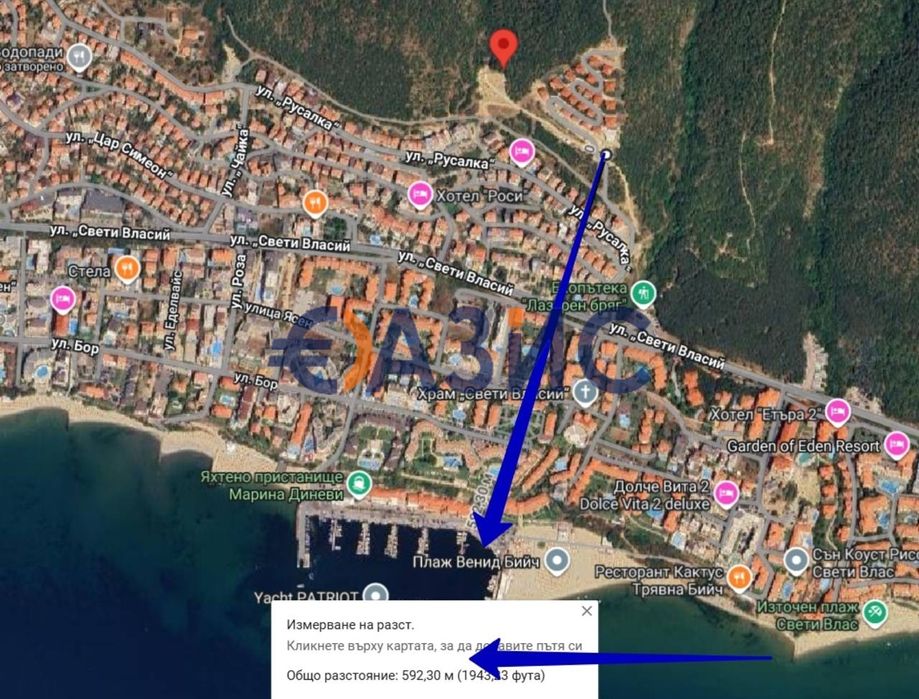 Продава се Двустаен апартамент в Свети Влас - 74 кв.м за 2037 €/кв.м - Снимка #13