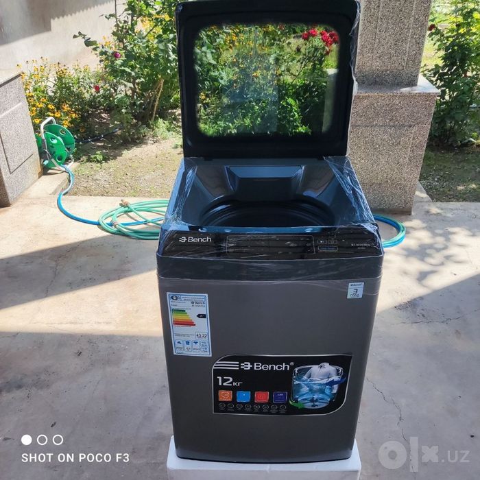 Новая стиральная машина Bench BT-N1203DS (12 кг) — Гарантия 3 года!