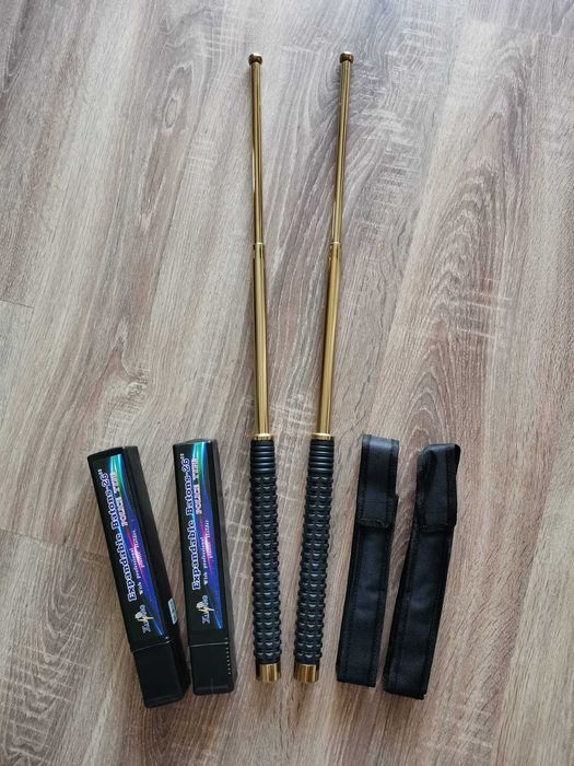 Baston telescopic Police Profesional 65cm , noi in cutie