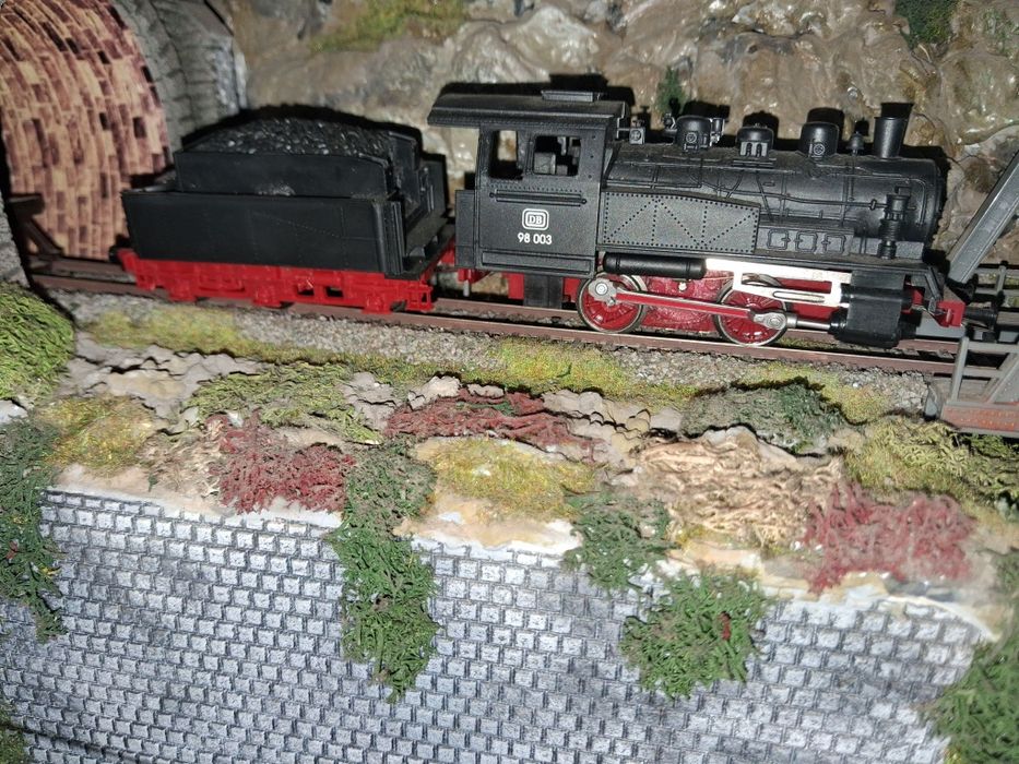 Piko locomotiva cu aburi si tender