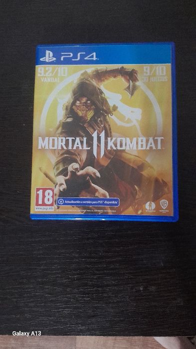 Диск на пс4. Mortal combat 11 в отличном состоянии