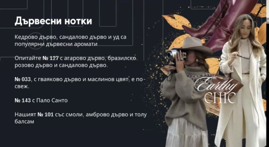 Парфюм Chogan колекция изящен вкус