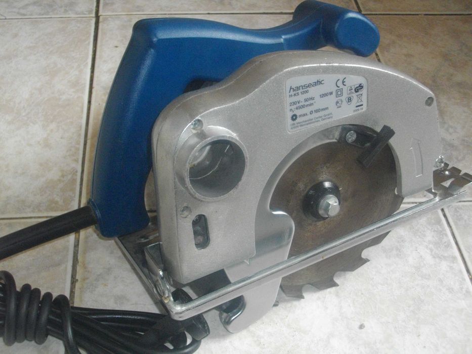 Нов Немски Ръчен Циркуляр 1020W King Craft/ 1200W Hanseatic ф160мм