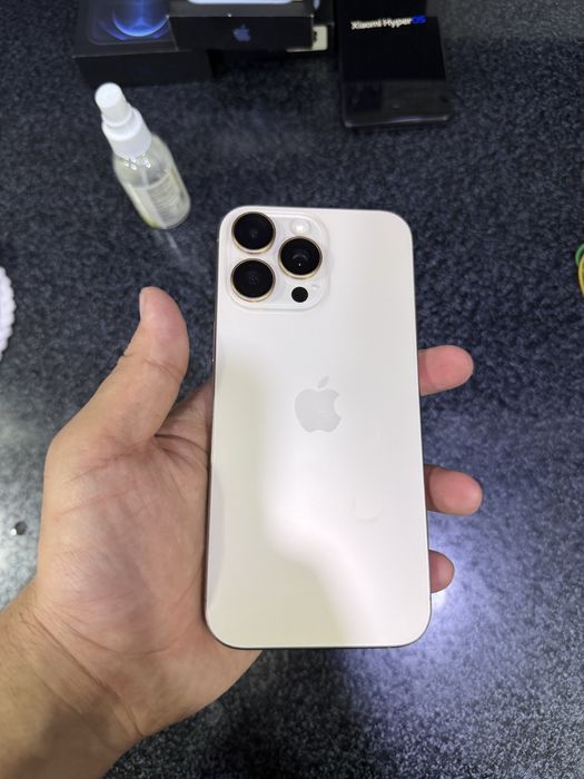 iphone 16 pro max 93% 256g hotira karopka dak bor