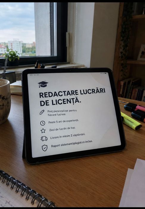 Lucrare licență/disertatie