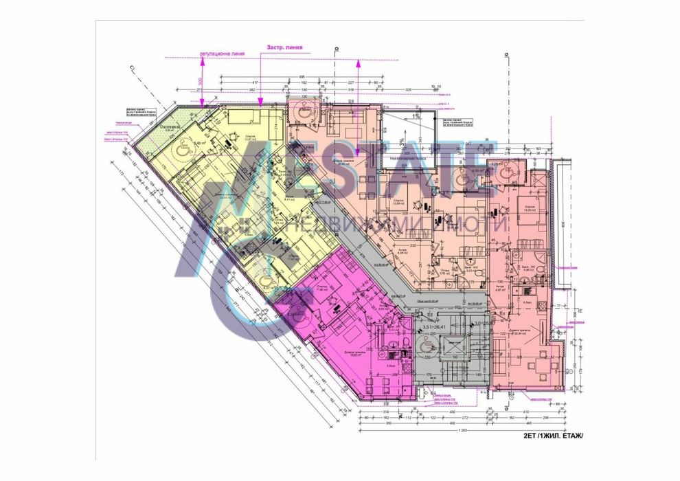 Продава се Тристаен апартамент в Бургас, Зорница - 114 кв.м за 987 €/кв.м - Снимка #3