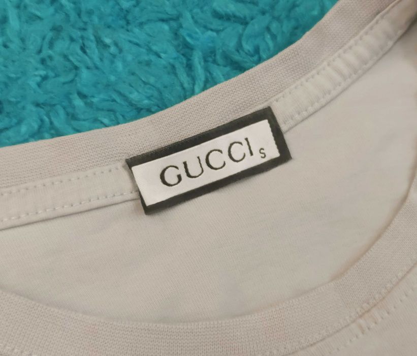 Tricou Gucci Blade Light Grey