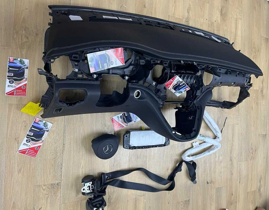 Mercedes Benz V kit airbag volan pasager - plansa de bord cusatura