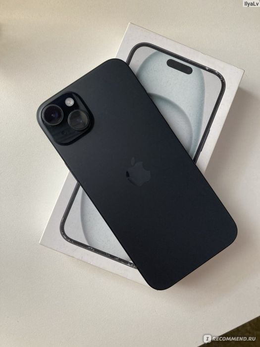 Iphone 15 128 GB черный