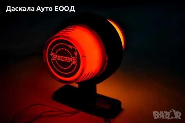 1бр. Лед LED НЕОН рогчета габарити  24V с лого VOLVO , 2 модела