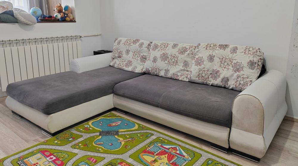 Canapea coltar extensibila