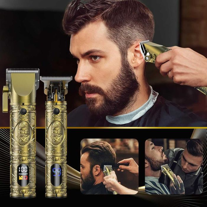 Професионална машина за подстригване на коса, брада, самобръсначка